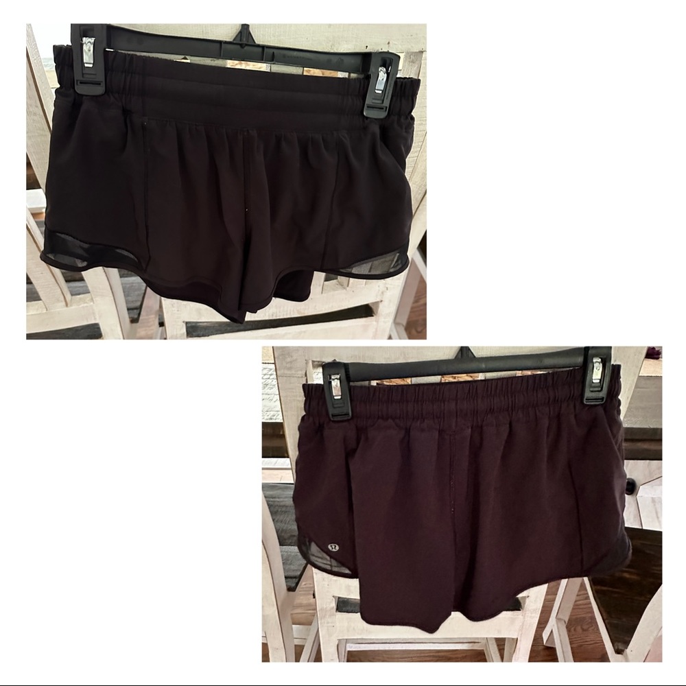 Black lululemon hotty hots
